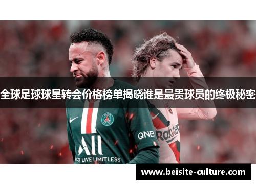 全球足球球星转会价格榜单揭晓谁是最贵球员的终极秘密
