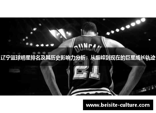 辽宁篮球明星排名及其历史影响力分析：从巅峰到现在的巨星成长轨迹